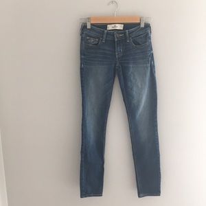 Hollister Dark Washed Straight Jeans